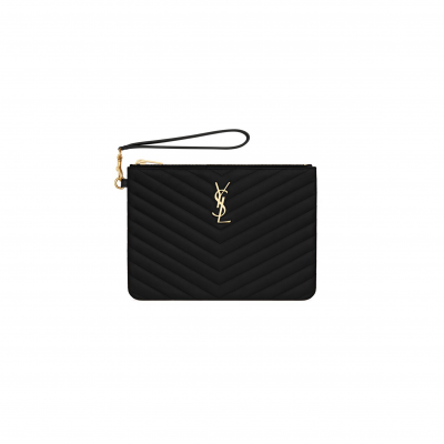 YSL CASSANDRE MATELASSÉ A5 POUCH IN LEATHER 379039CWU011000 (24*17.5*1.5cm)